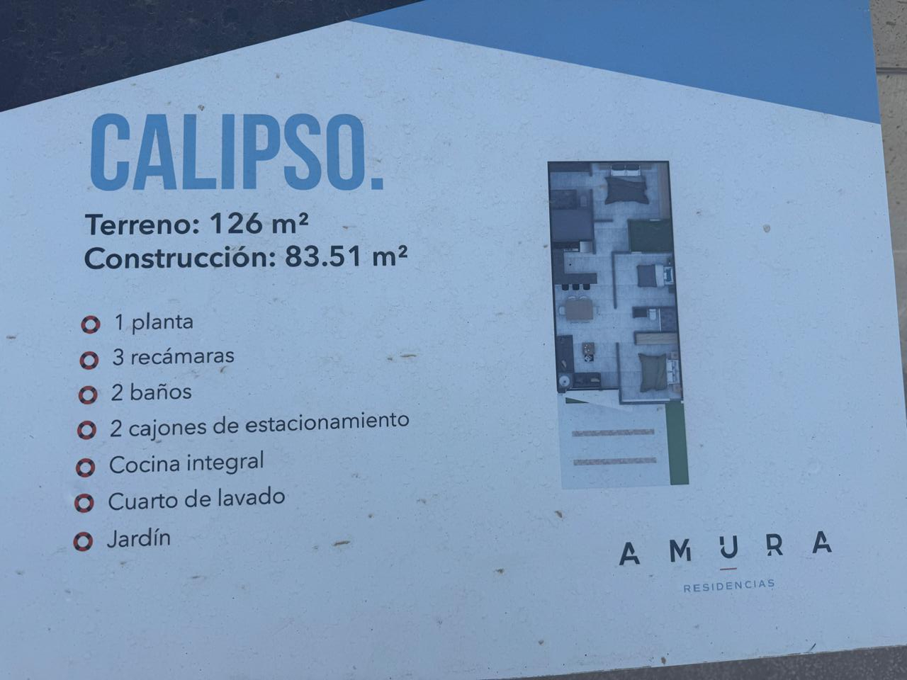 Casa en Venta en Modelo Calipso al Sur de la Ciudad